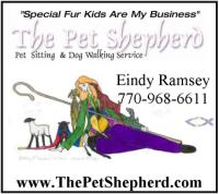 The Pet Shepherd. Pet Sitting, Dog Walking, House Sitting in Atlanta, Morrow, Jonesboro, Stockbridge, Lake City, Ellenwood, Rex, Forest Park, Georgia